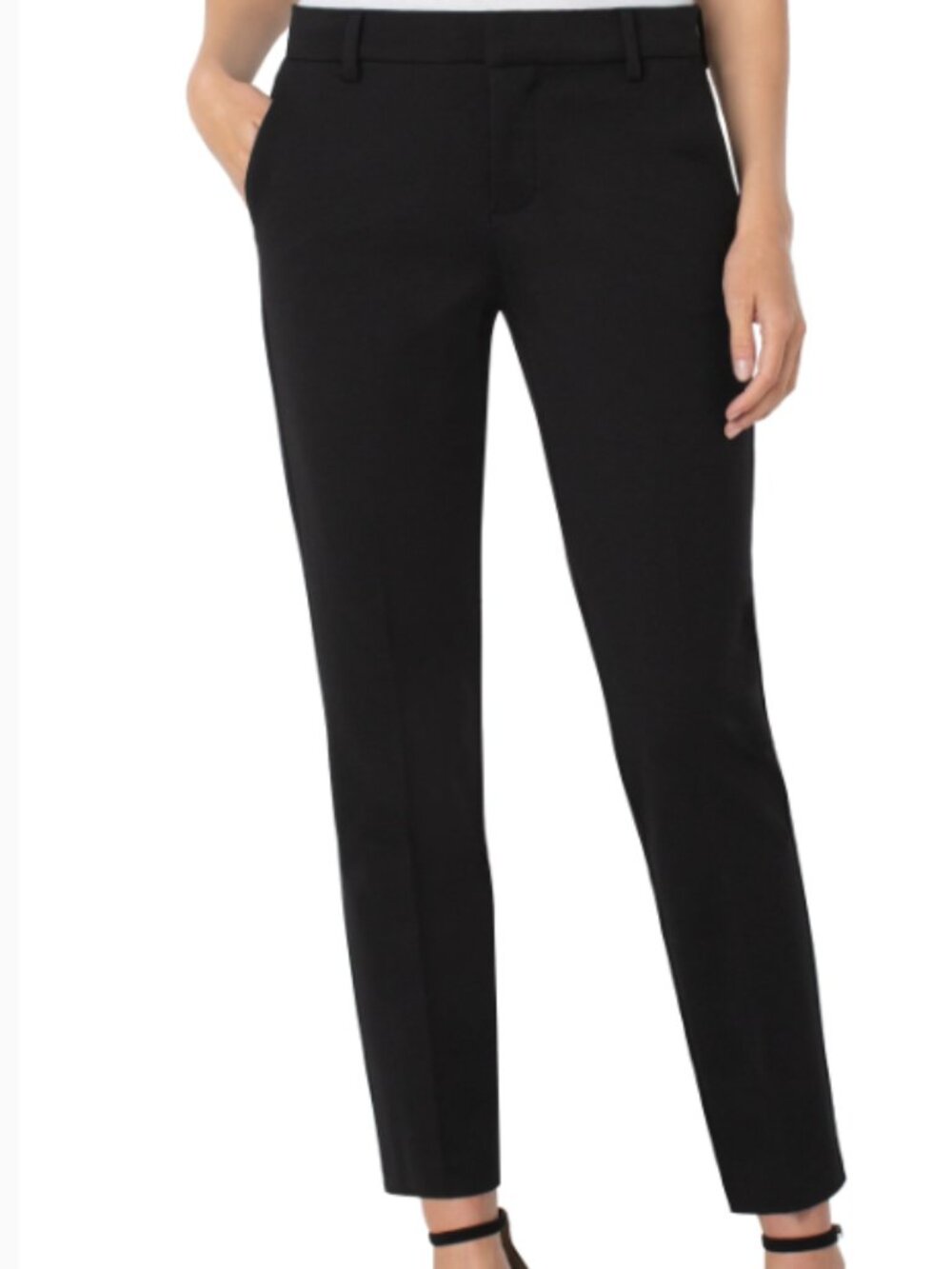 Black Liverpool Kelsey Trouser, Size 10